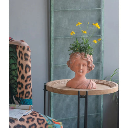 Indoor Outdoor Home Garden Decor Indoor Outdoor Home Garden Decor 9.10"L * 5.50"W * 9.40"H - Brown4